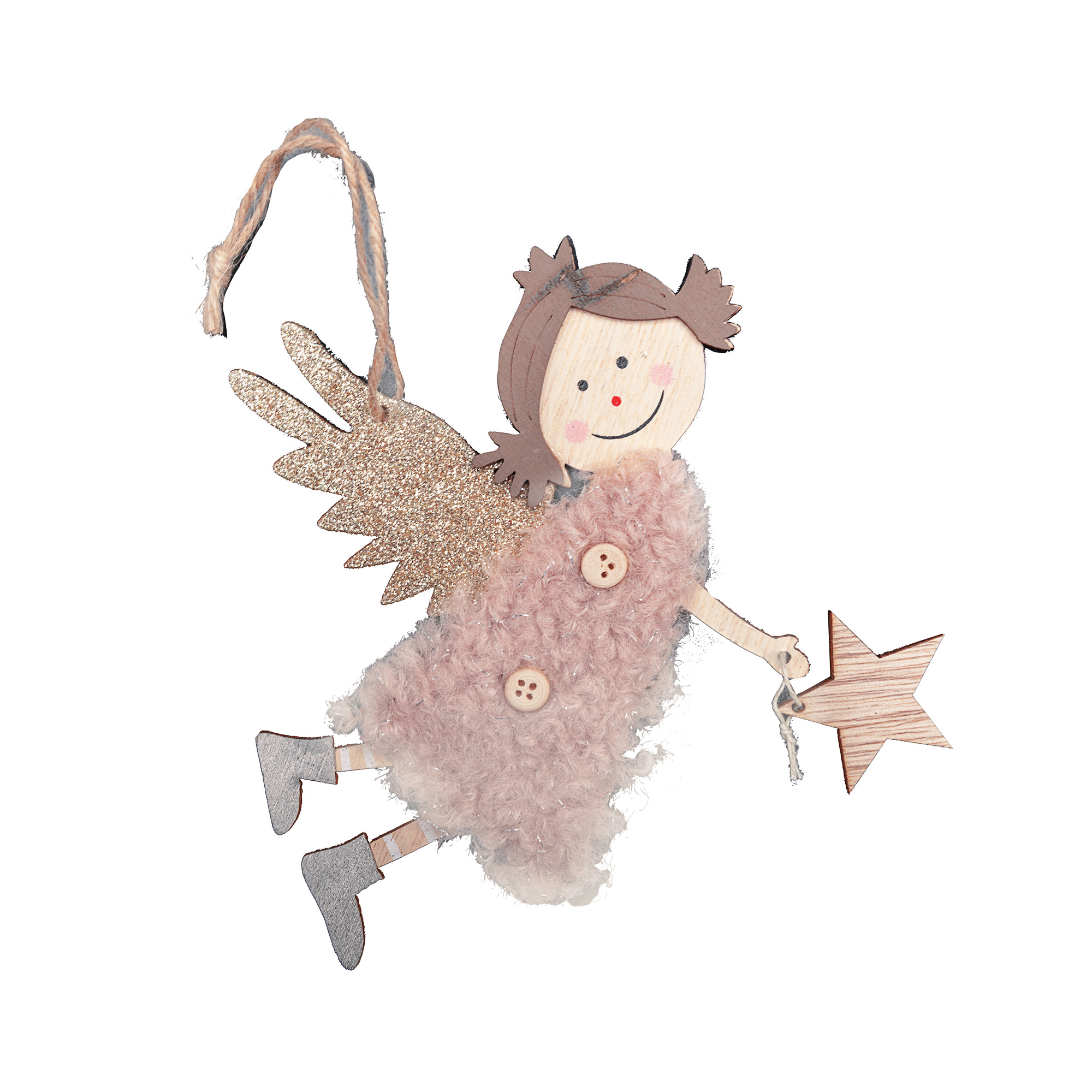 Chrisrtmas tree decoration angel assorted